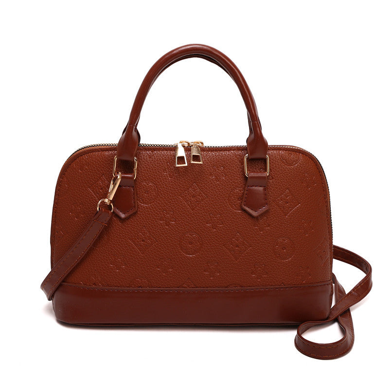 2026 New Vintage Printed Shell Handbag