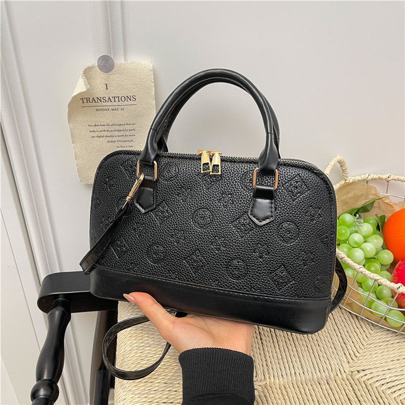 2026 New Vintage Printed Shell Handbag
