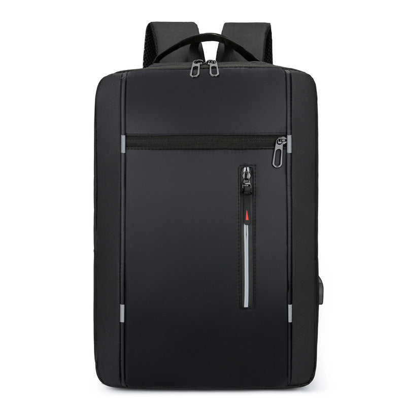 Men’s Business Laptop Backpack - Multifunctional Large-Capacity Backpack with USB Charging Port