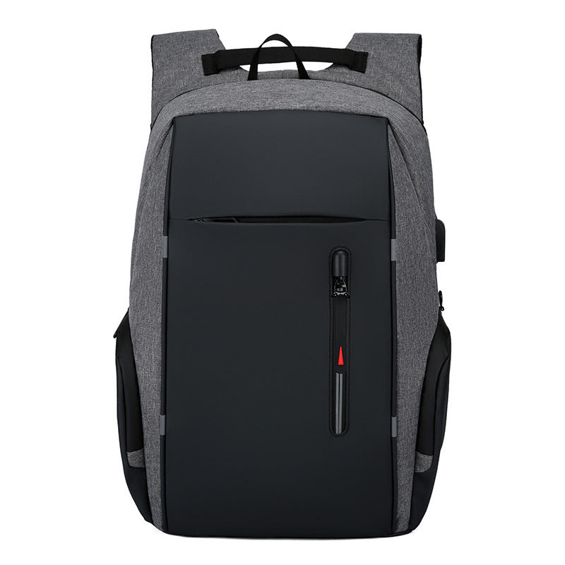 Men’s Business Laptop Backpack - Multifunctional Large-Capacity Backpack with USB Charging Port