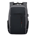 Men’s Business Laptop Backpack - Multifunctional Large-Capacity Backpack with USB Charging Port